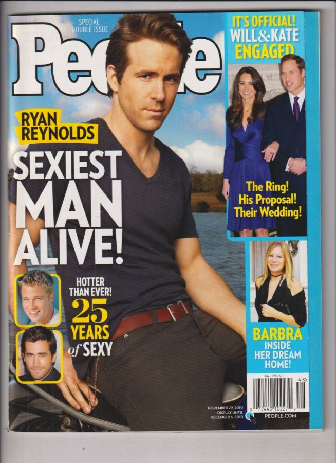 PEOPLE magazine side cover 29 November 2010