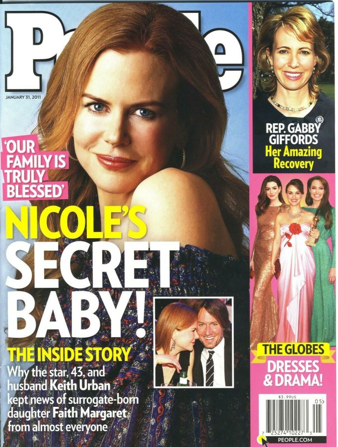 PEOPLE magazine side cover 31 January 2011