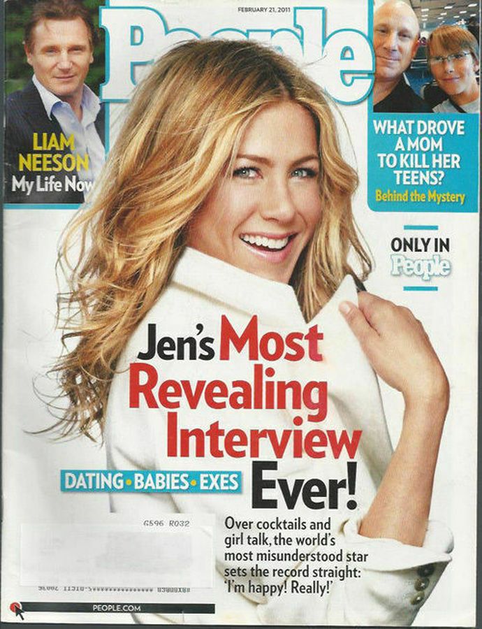 PEOPLE magazine side cover 21 February 2011