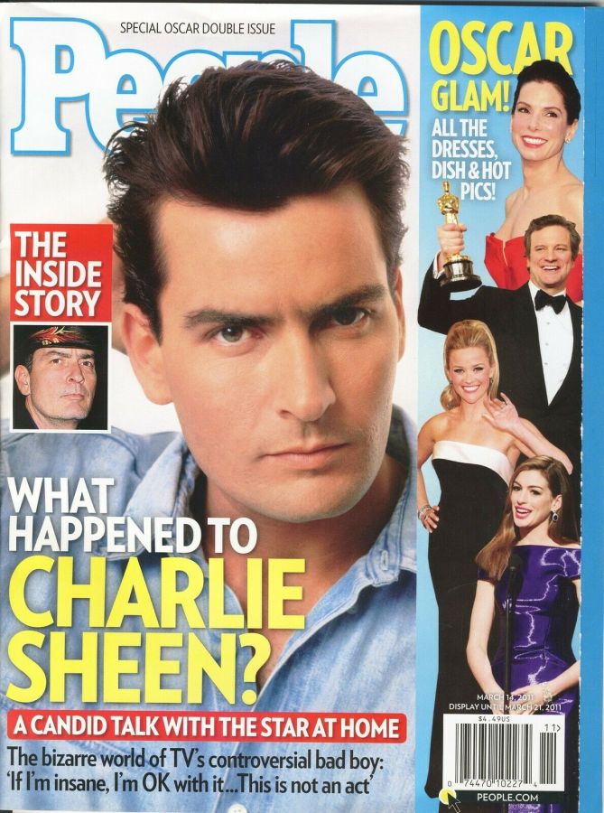 PEOPLE magazine side cover 14 March 2011