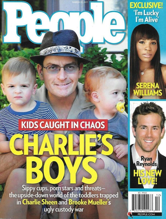 PEOPLE magazine side cover 21 March 2011