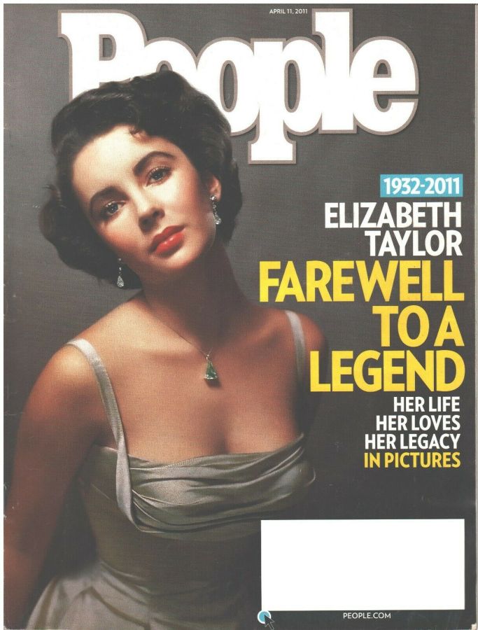 PEOPLE magazine side cover 11 April 2011