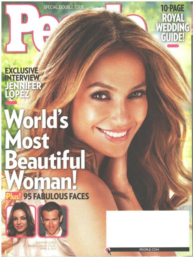PEOPLE magazine side cover 25 April 2011