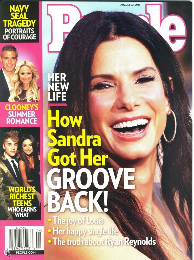 PEOPLE magazine side cover 22 August 2011