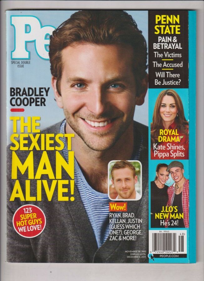 PEOPLE magazine side cover 28 November 2011