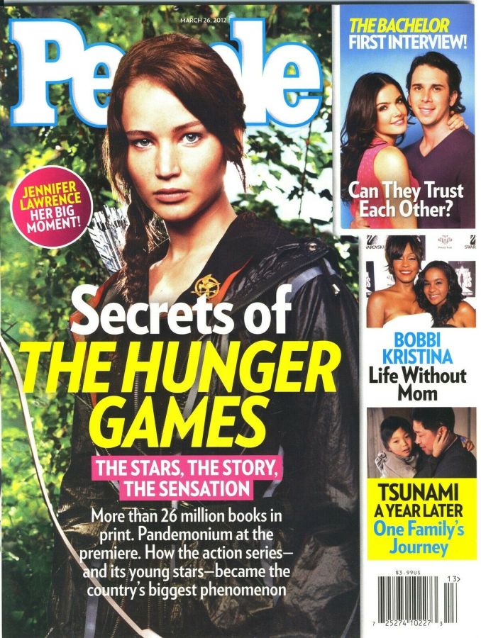 PEOPLE magazine side cover 26 March 2012