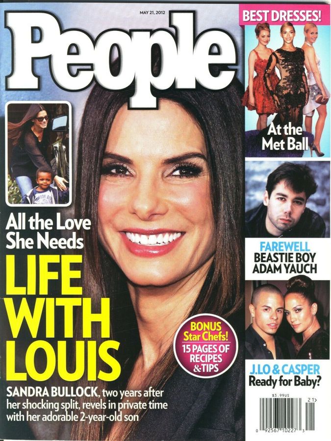 PEOPLE magazine side cover 21 May 2012