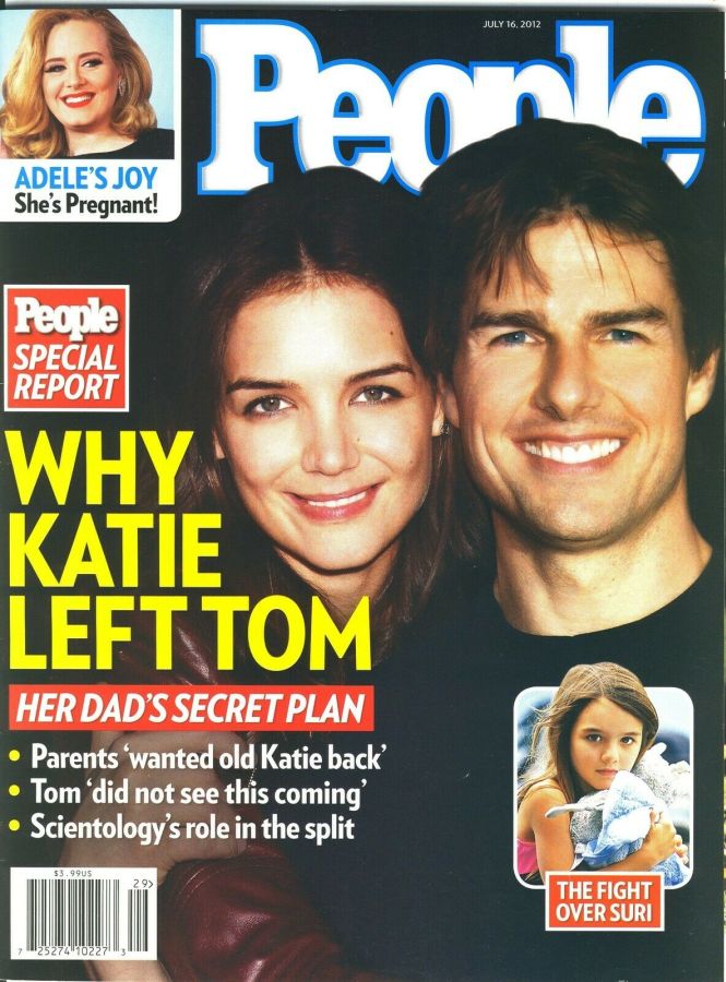 PEOPLE magazine side cover 16 July 2012