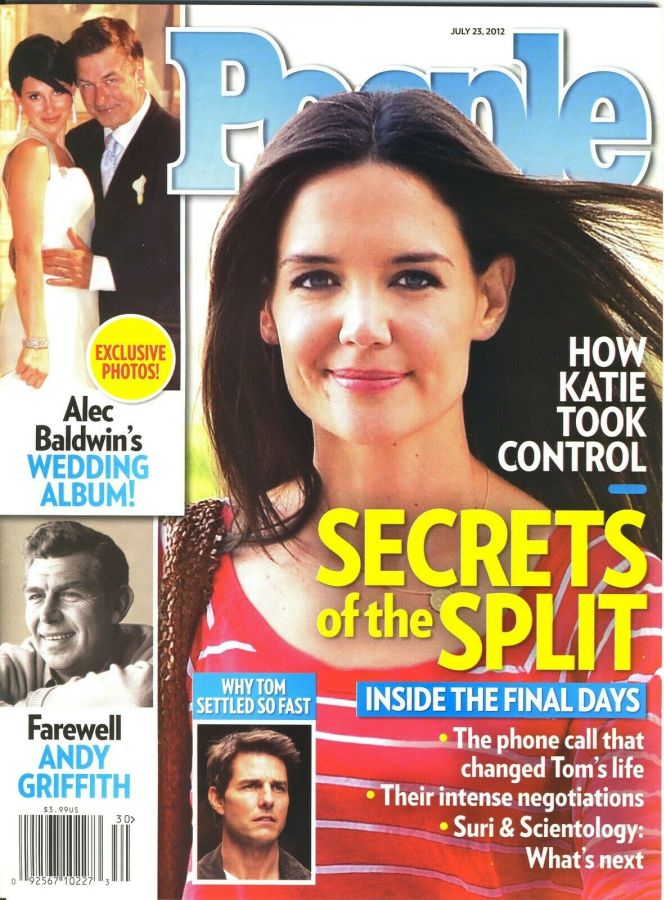 PEOPLE magazine side cover 23 July 2012