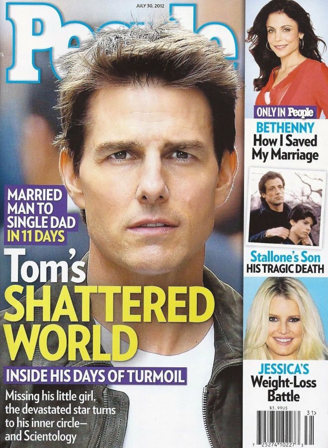 PEOPLE magazine side cover 30 July 2012