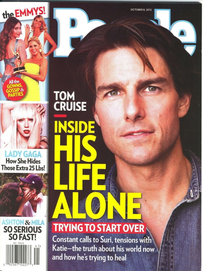 PEOPLE magazine side cover 8 October 2012