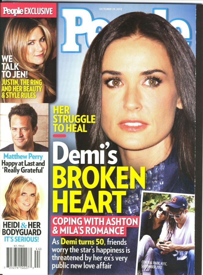 PEOPLE magazine side cover 29 October 2012