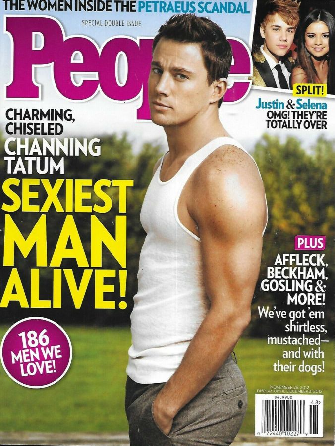 PEOPLE magazine side cover 26 November 2012