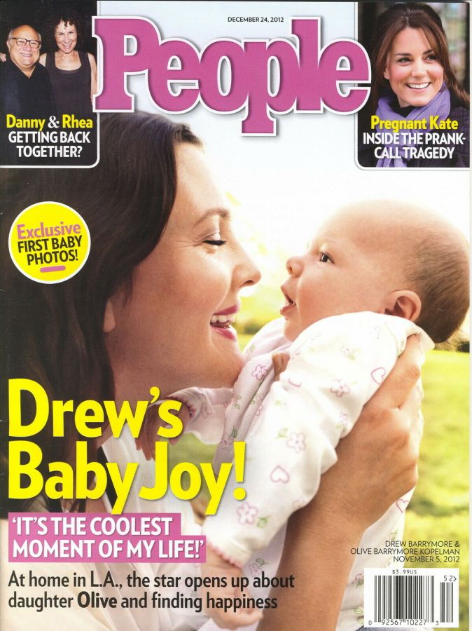 PEOPLE magazine side cover 24 December 2012