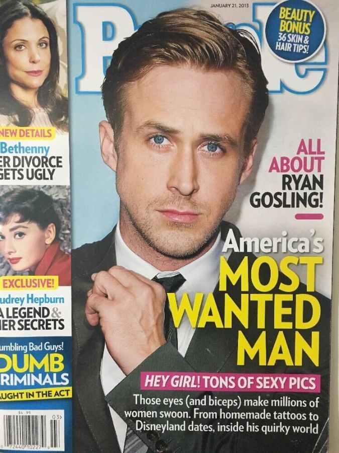 PEOPLE magazine side cover 21 January 2013