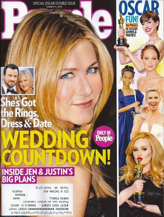 PEOPLE magazine side cover 11 March 2013
