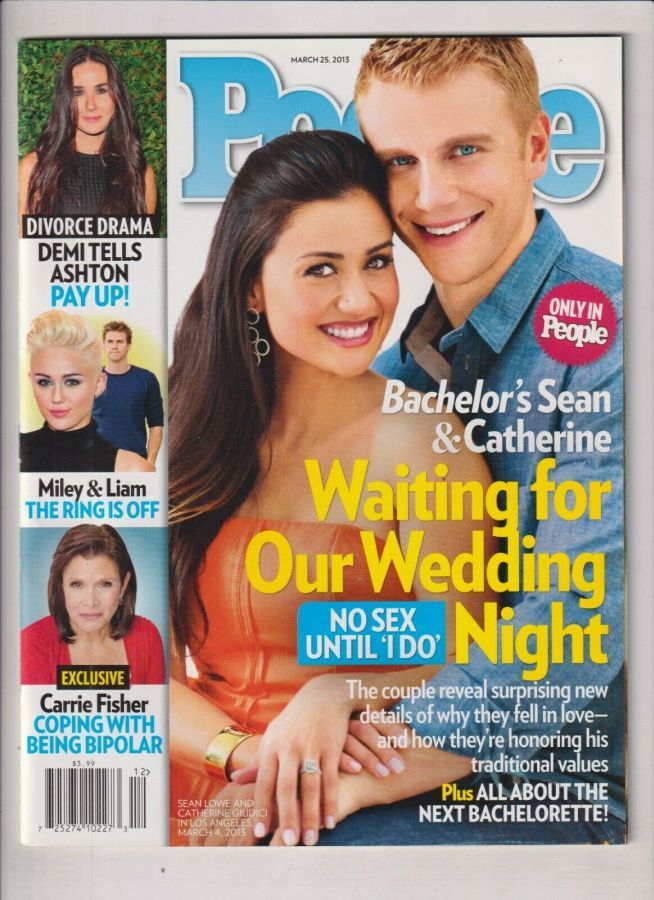 PEOPLE magazine side cover 25 March 2013