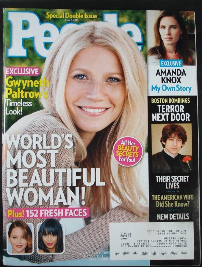 PEOPLE magazine side cover 6 May 2013