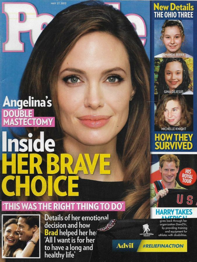 PEOPLE magazine side cover 27 May 2013