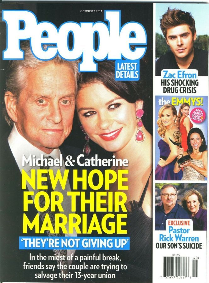PEOPLE magazine side cover 7 October 2013