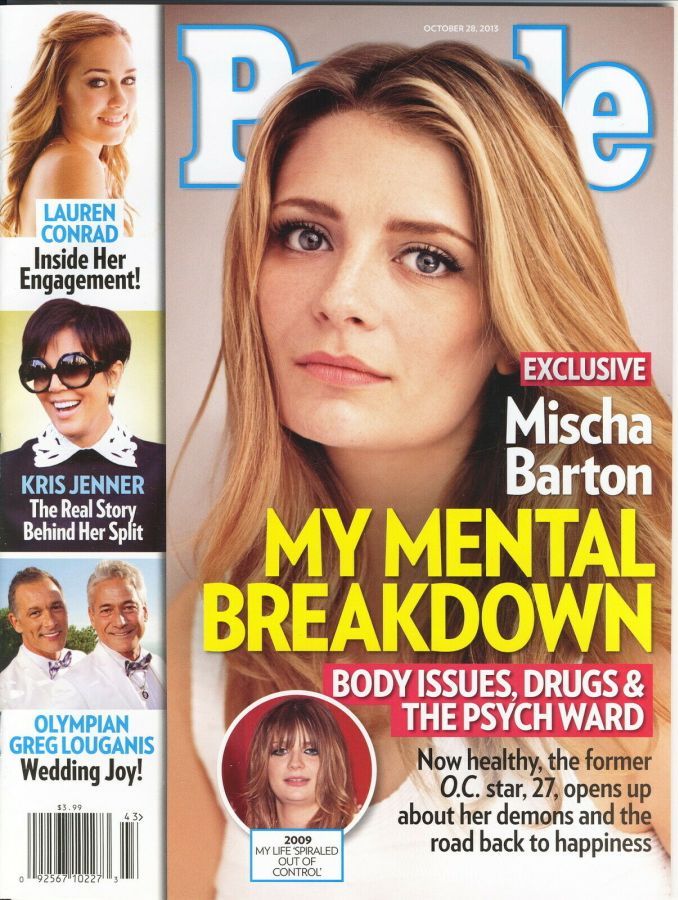 PEOPLE magazine side cover 28 October 2013