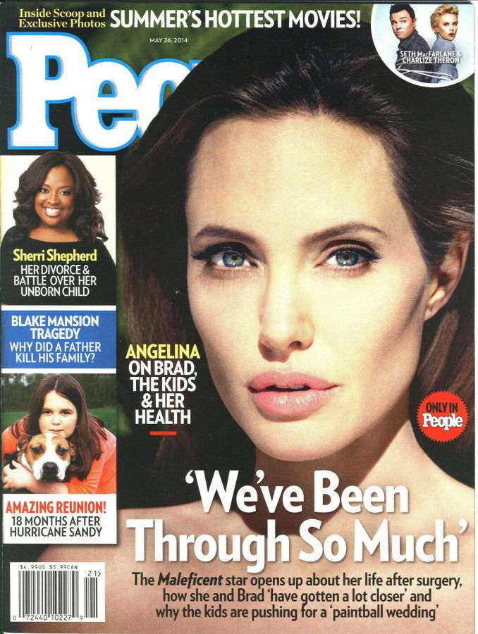 PEOPLE magazine side cover 26 May 2014