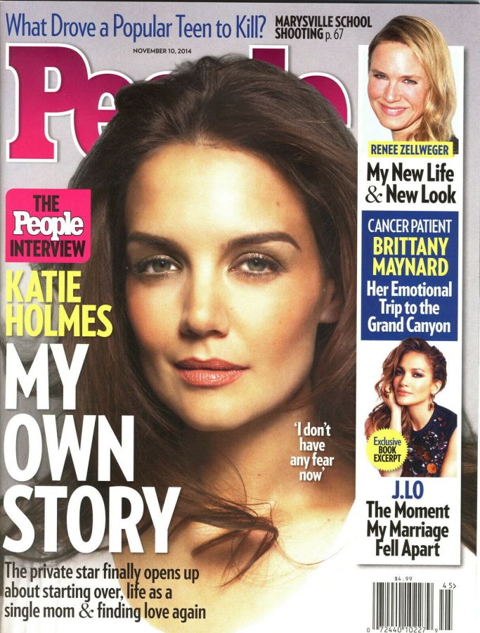 PEOPLE magazine side cover 10 November 2014