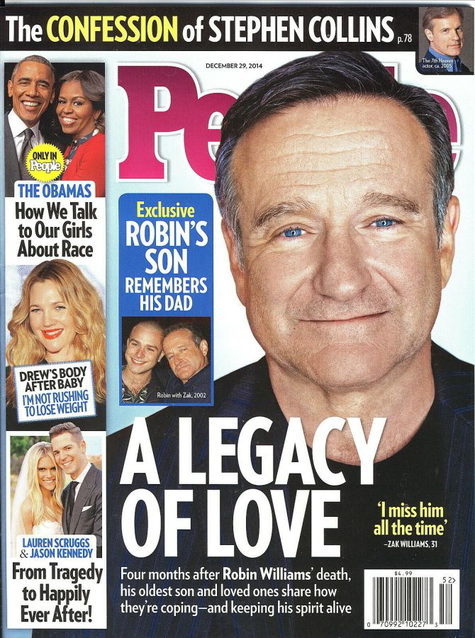 PEOPLE magazine side cover 29 December 2014
