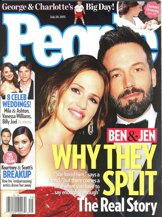 PEOPLE magazine side cover 20 July 2015