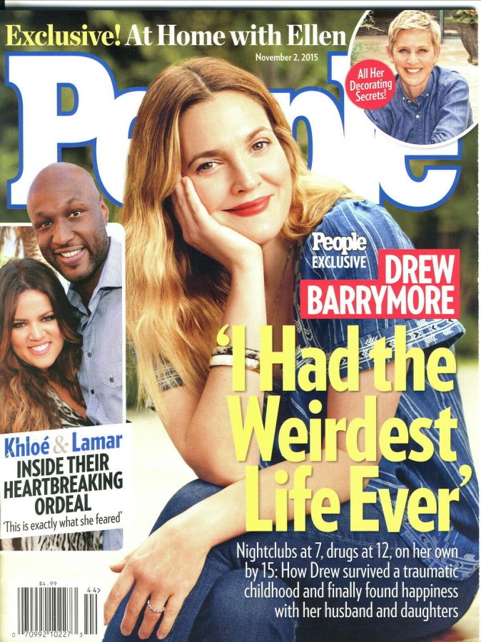 PEOPLE magazine side cover 2 November 2015