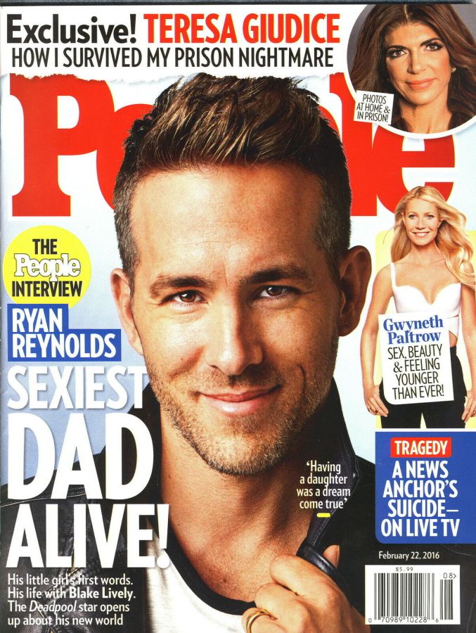 PEOPLE magazine side cover 22 February 2016