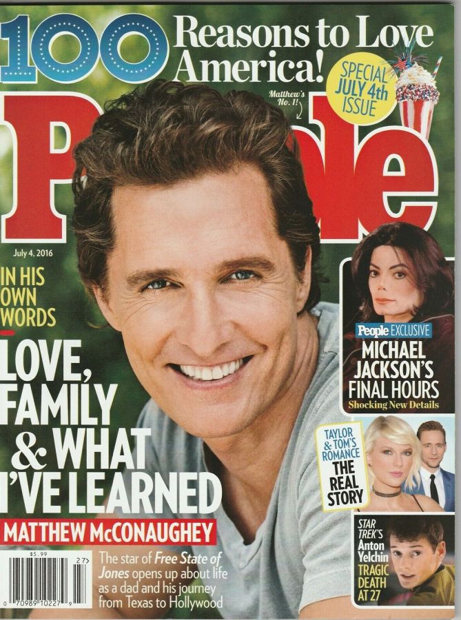 PEOPLE magazine side cover 4 July 2016