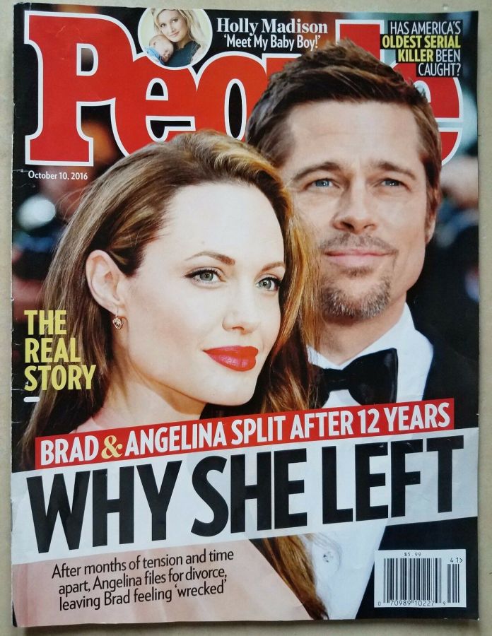 PEOPLE magazine side cover 10 October 2016