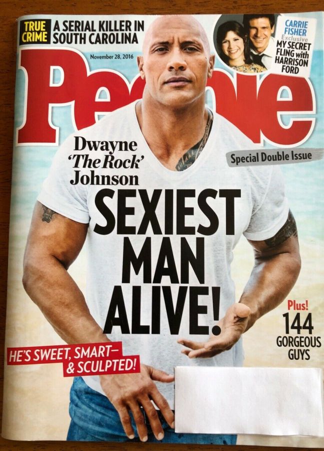 PEOPLE magazine side cover 28 November 2016