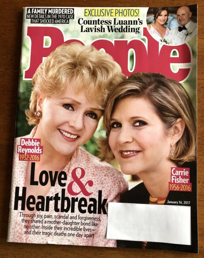 PEOPLE magazine side cover 16 January 2017