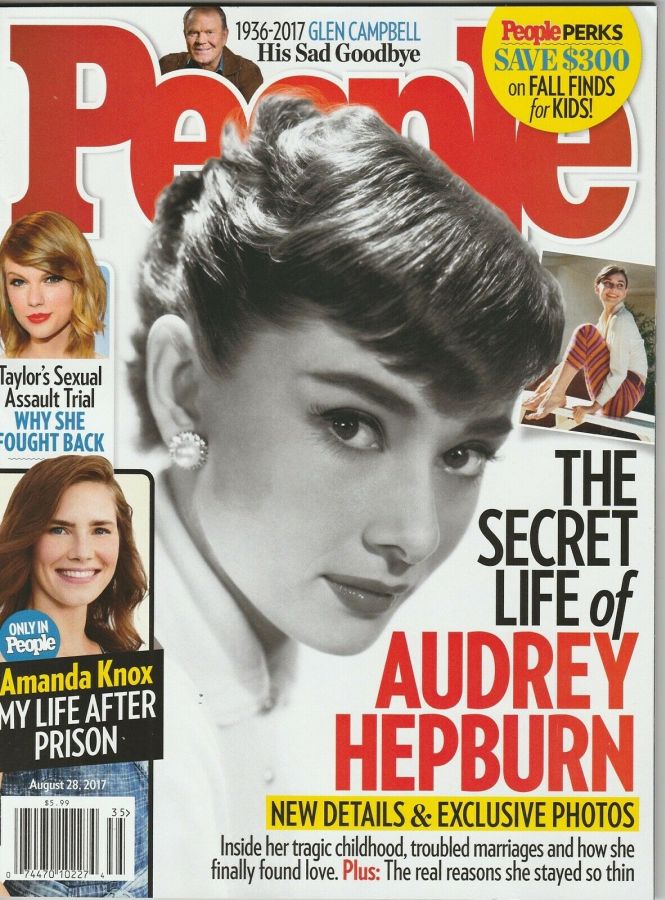 PEOPLE magazine side cover 28 August 2017