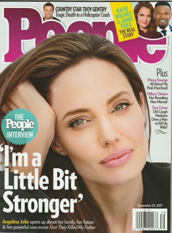 PEOPLE magazine side cover 25 September 2017