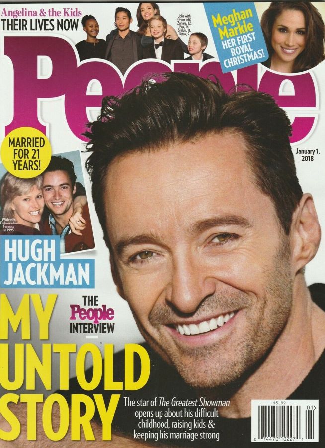 PEOPLE magazine side cover 1 January 2018