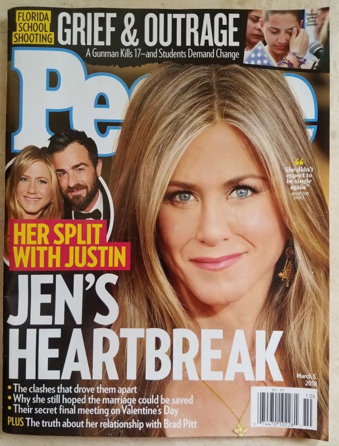 PEOPLE magazine side cover 5 March 2018