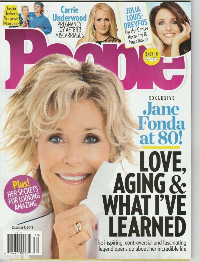 PEOPLE magazine side cover 1 October 2018