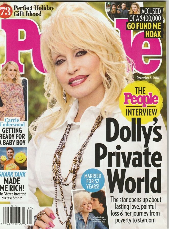 PEOPLE magazine side cover 3 December 2018