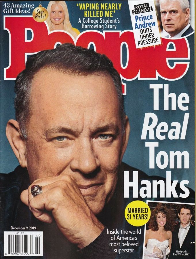 PEOPLE magazine side cover 9 December 2019