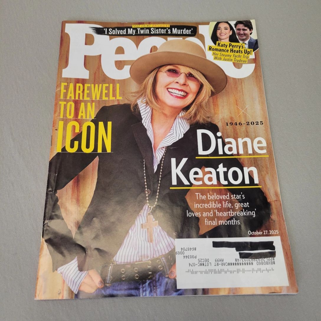 PEOPLE magazine side cover 27 October 2025