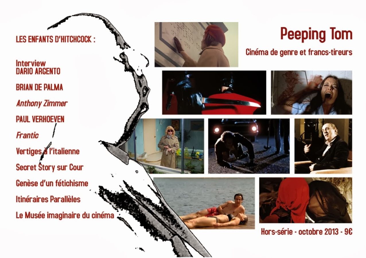 PEEPING TOM 2008 magazine side cover  Special  October 2013