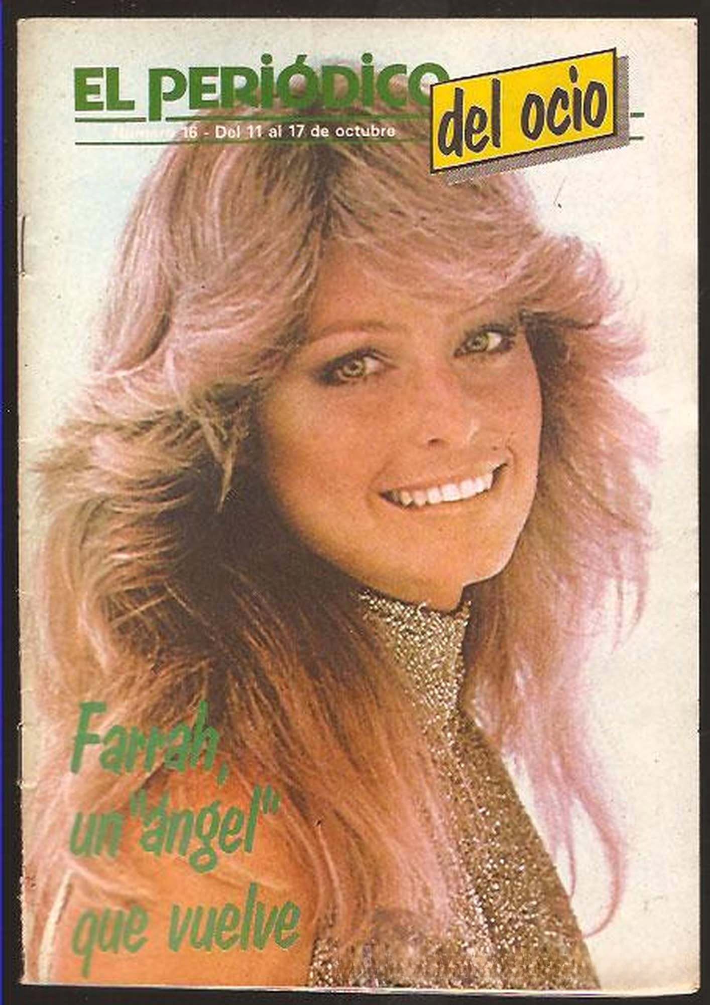 PERIODICO DEL OCIO magazine side cover Issue 16 11 October 1982
