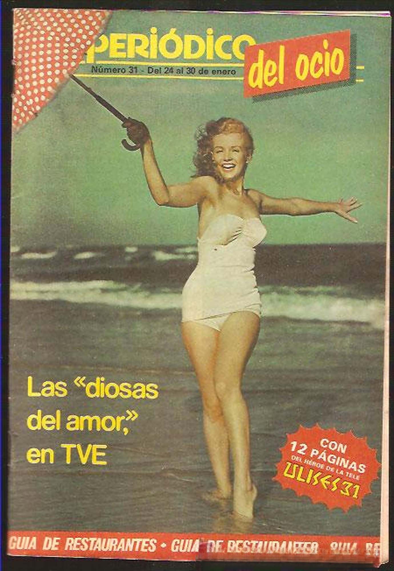PERIODICO DEL OCIO magazine side cover Issue 31 24 January 1983