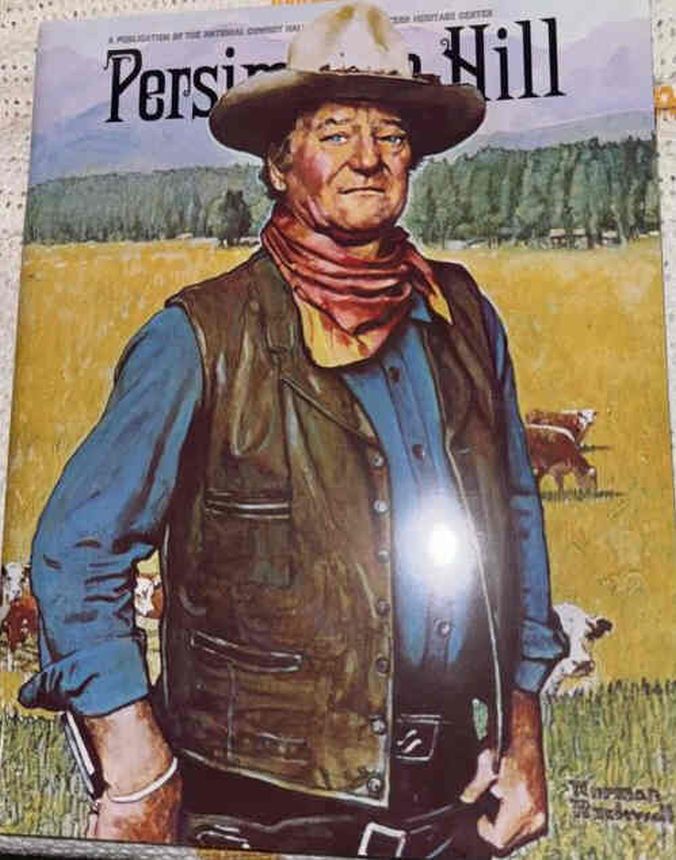 PERSIMMON HILL magazine side cover  April 1997