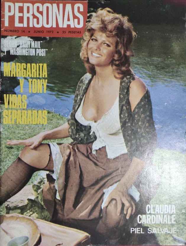 PERSONAS magazine side cover Issue 14  June 1972
