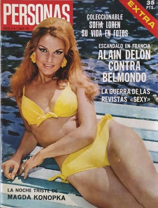 PERSONAS magazine side cover Issue 22  February 1973