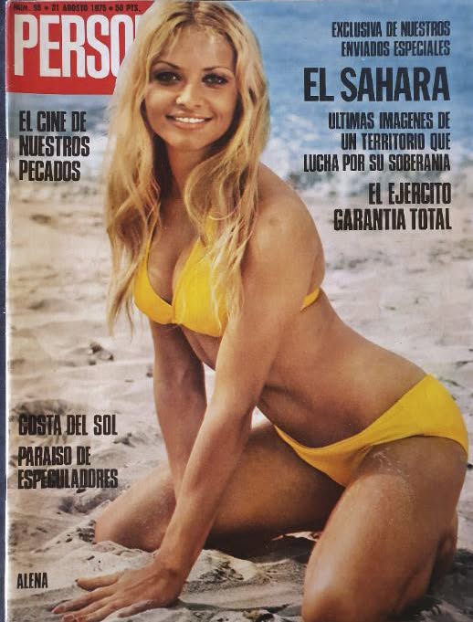 PERSONAS magazine side cover Issue 95  August 1975